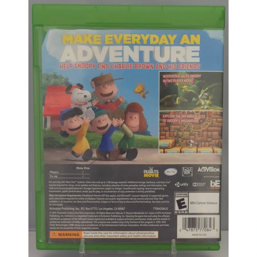 Snoopy's Grand Adventure - Xbox One - Tested‎ & Working